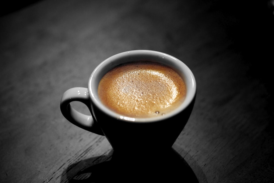 Espresso with crema